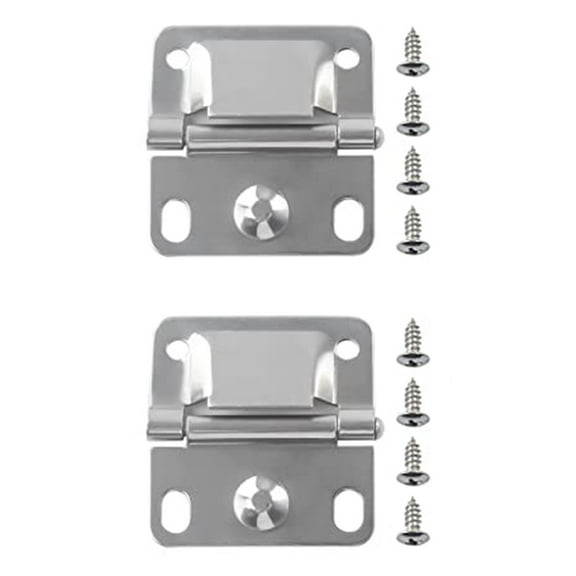Cooler Hinge Stainless Steel Set Replacement for Coleman Cooler(With Screw Set)