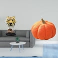 thumbnail image 2 of Escultura Moderna De Cabeza De Tigre Y Almohada De Peluche De Calabaza, Artesanía Para Sala De Estar, Dormitorio, Sofá, Mesa, Estantería, Decoración De Pasillo., 2 of 8