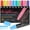 Soft color, variant on Grusce 10 Colors Jumbo Markers, 0.59" Felt Tip Large Acrylic Paint Graffiti Markers, Permanent Graffiti Pens for Coloring Gifts, Poster Outdoor Signs Stone Ceramic Canvas Painting, Soft Color