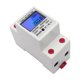 thumbnail image 5 of Single Phase Din-rail Energy Meter 5-80a 220v 50hz Electronic Kwh Meter With Lcd Backlight Digital Display Ddm15sd, 5 of 5