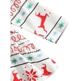 thumbnail image 5 of Seyurigaoka Baby Girl Christmas Outfit, Reindeer Long-Sleeve Romper + Hairband, 5 of 7