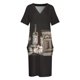 thumbnail image 4 of Vestido holgado de la Iglesia antigua en Moscú para mujer con bolsillo vestido de noche vestidos de cumpleaños, 4 of 7
