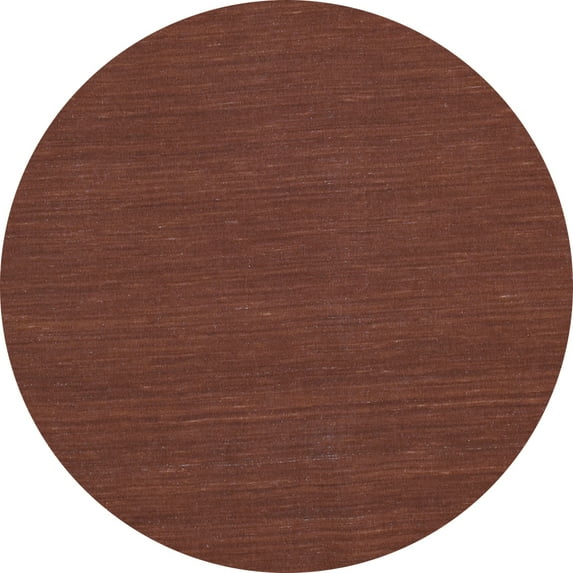 Ahgly Company Indoor Round Abstract Light Blue Contemporary Area Rugs, 7' Round