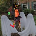 thumbnail image 6 of Witch Decorations Halloween Witch Decorations Witch Decorations Hanging Decorations Witch Banging on Trees for Outdoor Decoration for Yard multicoloured, 6 of 9
