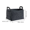 thumbnail image 2 of TABLZONE 2Pcs Felt Crate Assorted Colors Home Storage Box for Desktop Sundries Organizer, 2 of 8