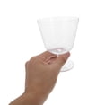 thumbnail image 4 of Cuenco de postre de vidrio transparente con base para helado, pudín, recipiente pequeño para guardar postres, soporte decorativo para servir, vaso reutilizable para helado, 4 of 8