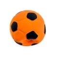 thumbnail image 2 of 2'' Squeak Latex Dog Toy Football Chew Fetch Throw Ball for Medium Dogs Interactive Play-6pcs, 2 of 8