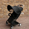thumbnail image 6 of SPRING PARK Anti-UV Stroller Cover Sun Shade Canopy, Windproof & Adjustable, Unisex, Black, 6 of 8