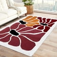 thumbnail image 6 of White Area Rug 10X10, Geometric Carpet, Hand Tufted Rugs, Bedroom, Hallway, Rectangle Carpet, 6 of 7