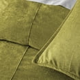 thumbnail image 3 of Juno Velvet Sulphur Comforter Set Queen, 3 of 5