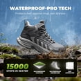 thumbnail image 5 of NORTIV 8 Men's Waterproof PRO Hiking Boots Lightweight Outdoor Trekking Camping Climbing Shoes for All Day Comfort Armadillo FieldLite, 5 of 8