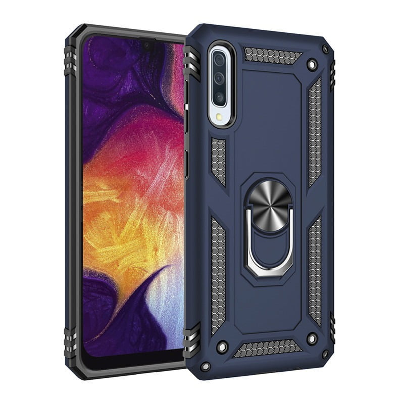 for Samsung Galaxy S9 Case, Galaxy S9 Case, [Military Grade 16ft. Drop Tested] Ring Shockproof Protective Phone Case for Samsung Galaxy S9,Blue
