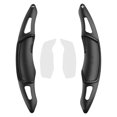 thumbnail image 1 of Steering Wheel Paddle Shifter For Subaru Forester Outback Toyota Aluminium Black, 1 of 12