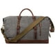 thumbnail image 1 of Bolsa de lona S-ZONE para viajes, bolsa de lona de fin de semana para hombre, 1 of 6