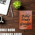 thumbnail image 6 of 66-Page Bible Study Guide, Bible Study Notebook, Daily Devotional Journal, With PU Leather Cover, Daily Scripture Quotes, Strengthens Faith， Prayer Reflections, Christian Gift., 6 of 7