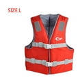 Men Life Jacket Impact Vest Buoyancy Swimming Vest Life Jackets for