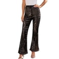 thumbnail image 1 of Pantalones casuales de verano para mujer, pantalones de pierna ancha, pantalones holgados de cintura alta europeos y americanos para mujer, 1 of 6