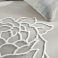 thumbnail image 4 of Peri Home Chenille Rose 3 Piece King Comforter Set, Grey, Cotton, Chenille Tufted, Polyfill, Adult,Unisex, 4 of 10