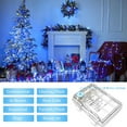 thumbnail image 3 of JMEXSUSS 2 Pack Battery Operated String Lights with Remote Outdoor Indoor, Each 33ft 100 LED Twinkle Fairy Lights Battery Operated for Bedroom Party Wedding Classroom Tree Christmas Decor (Warm White), 3 of 10