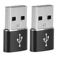 thumbnail image 3 of Adaptateur USB Plug And Play Simple, Adaptateur Type-C, Synchronisation Ou Transmission de Données Compatible pour OTG pour Charger Argent, Noir, Or, Rouge, Rose, 3 of 8