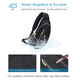 thumbnail image 5 of Bolsas bandolera impermeables con correa ajustable, 5 of 7