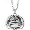 thumbnail image 1 of Multi-Layer Photo Locket Necklace Creative Openable Item Box Pendant Collar Jewelry Accessories Precious Gift (Wipe Black), 1 of 5
