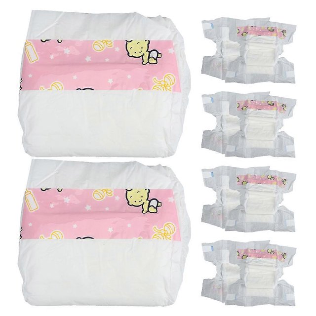 10pcs Doll Dress Up Diapers Replacement Doll Nappies For Kids Pretend Play Toy Decorative Nappies For Baby Dolls Accessories Simulation Diapers