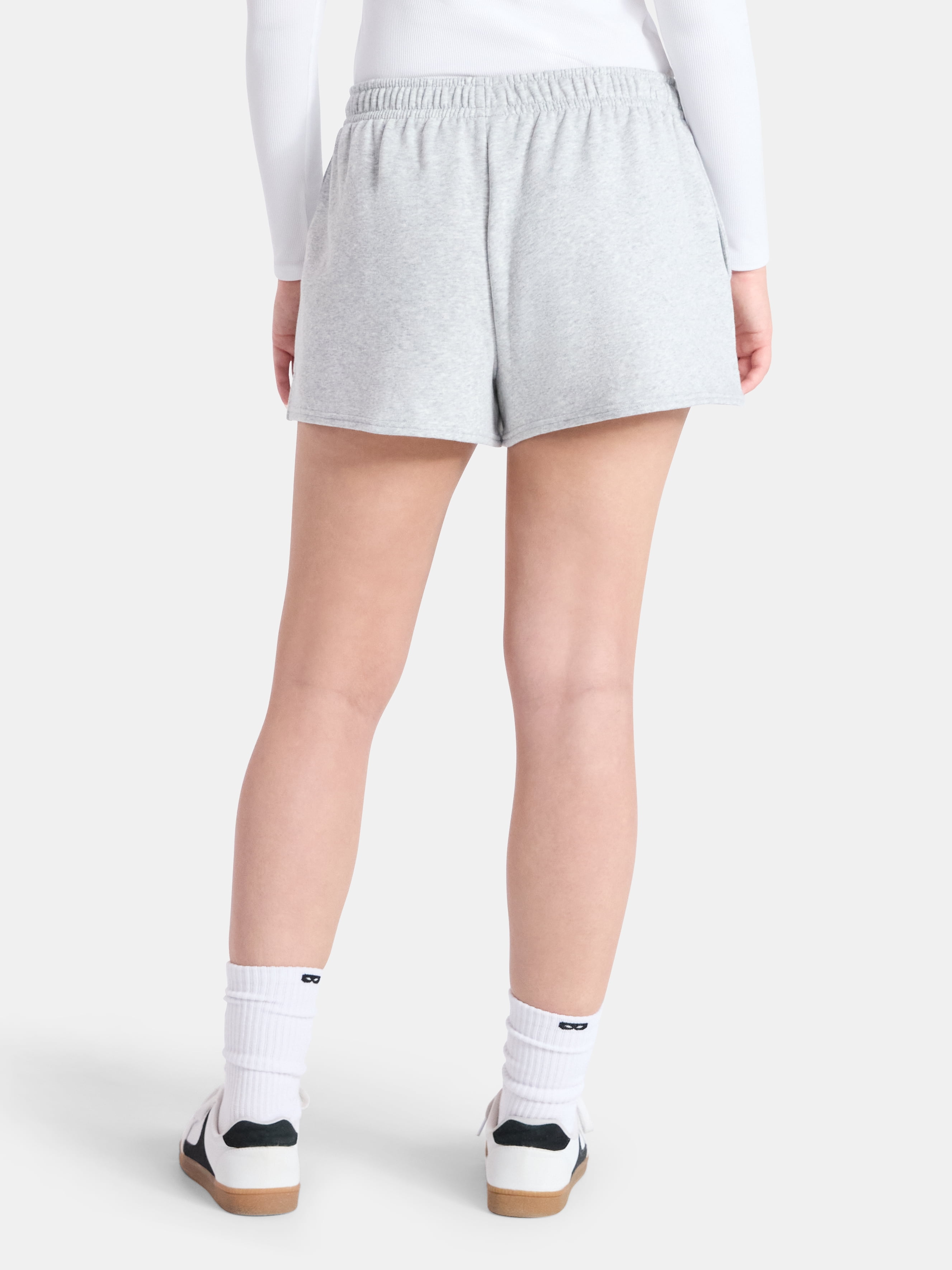 No Boundaries Fleece Shorts, 3'' Inseam, Women’s