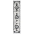 thumbnail image 2 of SAFAVIEH Brentwood Clotilda Oriental Runner Rug, Gray/Black, 2' x 9', 2 of 11
