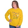 thumbnail image 5 of Give You Scoop Soil Gardening Tools Women Crewneck Sweatshirt Brisco Brands S, 5 of 6