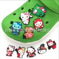 thumbnail image 4 of Hebilla de zapato de PVC de Hello Kitty, accesorios de dijes de Jibz de cocodrilo, dibujos animados, decoraciones DIY, regalos de x-mas para niños, venta única, 1 ud., 4 of 4