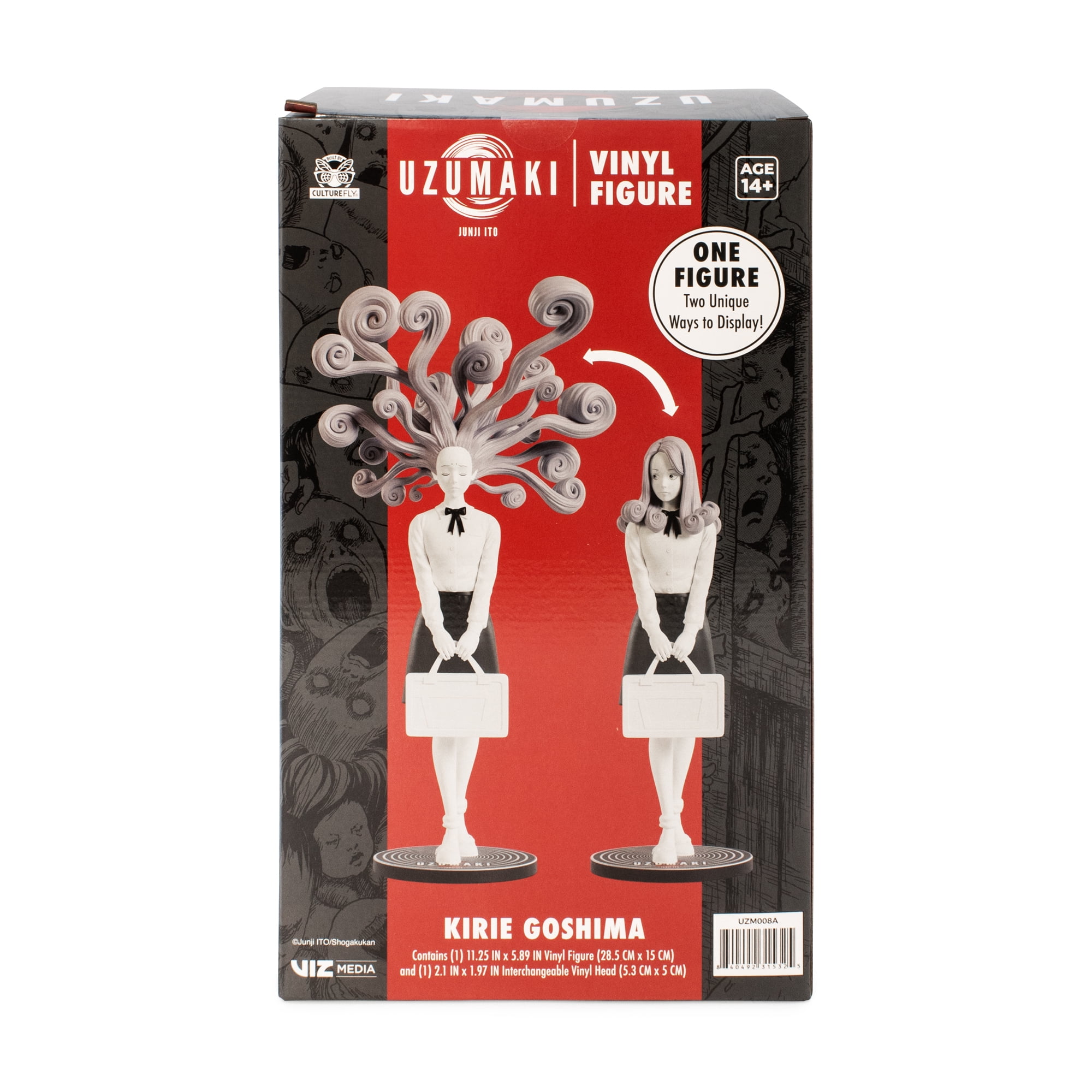 アイドル KRIO Uzumaki Kirie Deluxe Vinyl Figure with Swappable Heads by