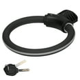thumbnail image 4 of Mini Bicycle Ring Lock AntiTheft Bike Cable Lock Reflective Zinc Alloy Bicycle Accessory(Reflective Matte Black ), 4 of 9