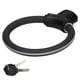 thumbnail image 5 of Mini candado de anillo para bicicleta, candado antirrobo para cable de bicicleta, accesorio reflectante de aleación de zinc (negro mate reflectante), 5 of 8