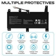 thumbnail image 5 of C41N1731-2 Laptop Battery for Asus ROG Strix G17 G712 G712LV G712LW G712LWS G512LU G512LV G512LW G512LWS G531GU G531GV G531GW G532LV G532LW G532LWS G712LU G712LV G712LW G712LWS, 5 of 8