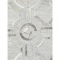 thumbnail image 5 of Pasargad Home Galaxy 8' x 10' Hand-Loomed Cowhide Silver Rug - All Ages, Indoors, 5 of 5