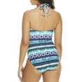 thumbnail image 2 of Bleu Rod Beattie Womens Printed Halter One-Piece Swimsuit, 2 of 2