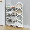 thumbnail image 7 of Display Rack 4-Layer Shoe Bag Rack Shelf,Floor-Standing Clothing Rack for Plant Jewelry Hat, Home Kitchen Bedroom Storage Rack, 7 of 7