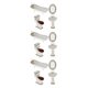 thumbnail image 5 of Vogacara 4 Piezas Accesorios Para Casa De Muñecas Simulación Ecológica Lavabo De Cerámica Bañera Inodoro Kit De Lavabo Estilo A Type1 NO1, 5 of 6