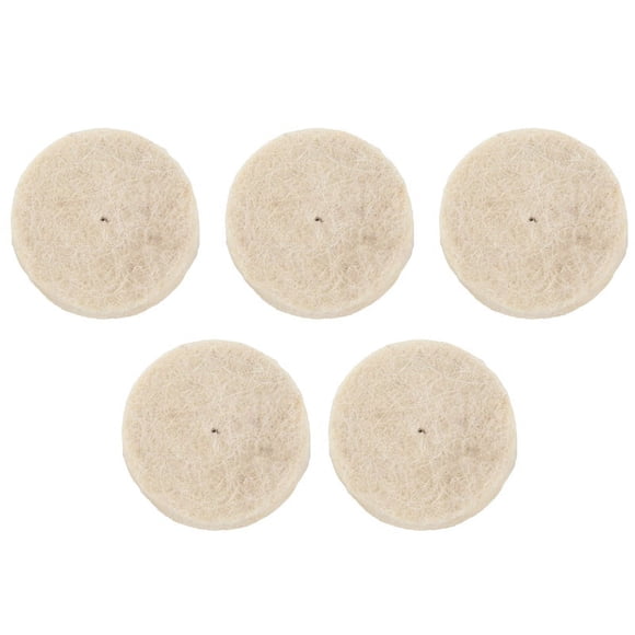 165 Piezas de Fieltro Suave Pulido Accesorio de Rueda Pulidora para Herramienta Rotativa