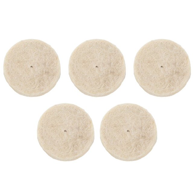 165 Piezas de Fieltro Suave Pulido Accesorio de Rueda Pulidora para Herramienta Rotativa