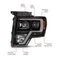 thumbnail image 4 of Anzo Usa 111443 Headlight Assembly, 4 of 5