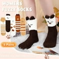 thumbnail image 5 of Dalrosia Fuzzy Socks for Women - Fluffy Sock Women, Winter Warm Cozy Sock for Womens Slipper Socks, 5 of 6