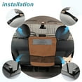 thumbnail image 7 of Unique Bargains Dog Car Net Barrier Mesh Design for Air Flow for Trucks SUV Vehicle Brown, 7 of 7