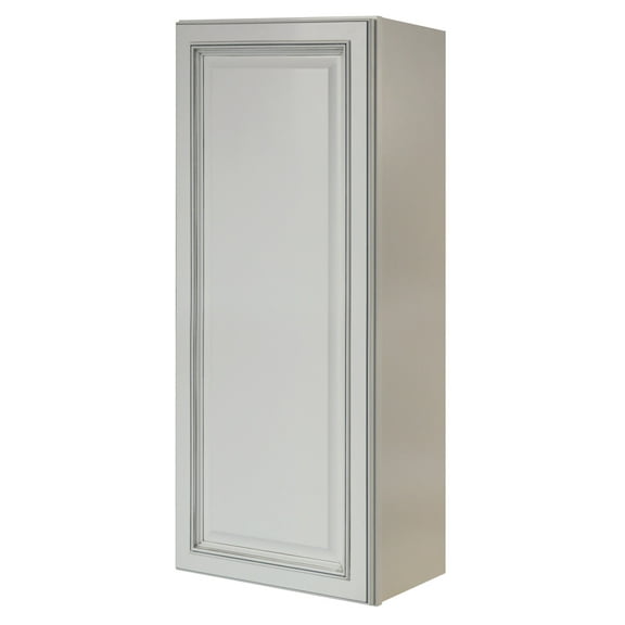 Sunny Wood Rlw1842-A Riley 18" Wide X 42" High Single Door Wall Cabinet - White
