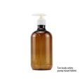 thumbnail image 3 of Toystoory Dispensador de 500ml, botella vacía portátil de viaje, contenedor de bomba recargable, organizador de baño para encimera, lavable y Almacenamiento y organización del hogar Bomba Blanca Toystoory  HA067530-02, 3 of 6