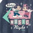 thumbnail image 3 of Disney - Mickey & Friends - Retro Music Night - Dancing with Minnie - Juniors High Neck Tank Top, 3 of 5