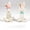 White, variant on 2pcs Resin Meditation Yoga Bunny Statues - Ideal Zen Rabbit Figurines for Home, Office & Garden Decor