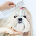 thumbnail image 7 of Dog Cat Comb Tool for Removing Matted Fur, Pet Comb Flea Comb with Rounded Teeth, Prevents Knots for Long and Short Haired Pets, 3 Pieces, 7 of 7
