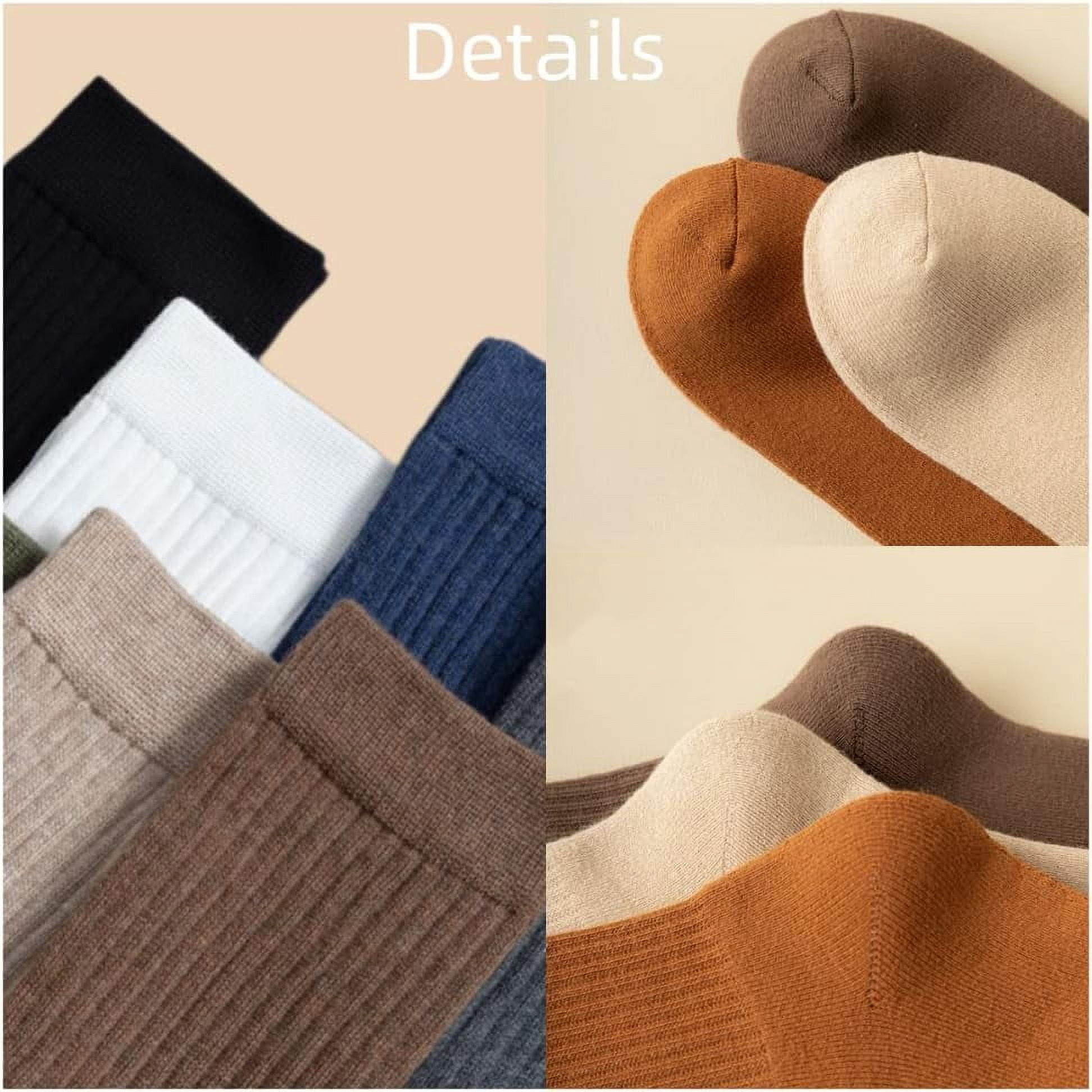 CoCozhu Mens Socks 5 Pack, Cotton Ankle Socks for Men